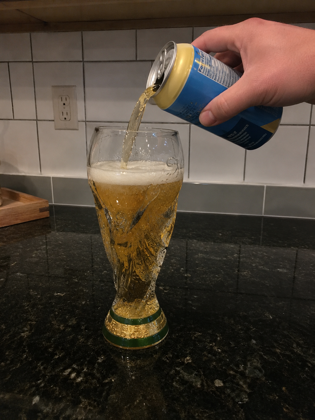 World Cup Trophy Glass